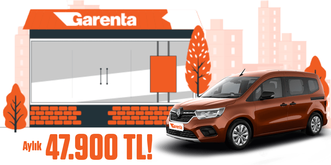 Renault Kangoo · Aylık Kiralamada Eylül Fırsatı (TR)