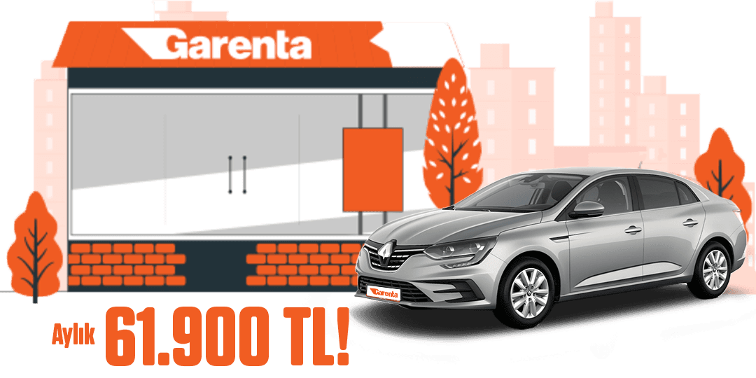 Renault Megane · Aylık Kiralamada Eylül Fırsatı (TR)